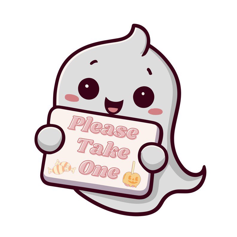 GetDecaled's tweet image. Spooky season upgrade! 🎃 Ditch the paper sign and grab this removable sticker decal of this adorable ghost🍬👻 

getdecaled.etsy.com/listing/436318…

#Halloween #StickerDecal #SpookyVibes