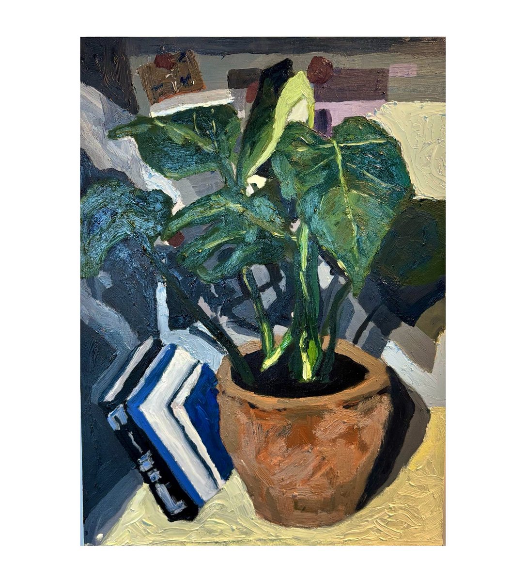 benpfeifferT's tweet photo. Monstera,Oil on canvas 🖌️ #oilpainting #Art https://t.co/yl6omeKq9N