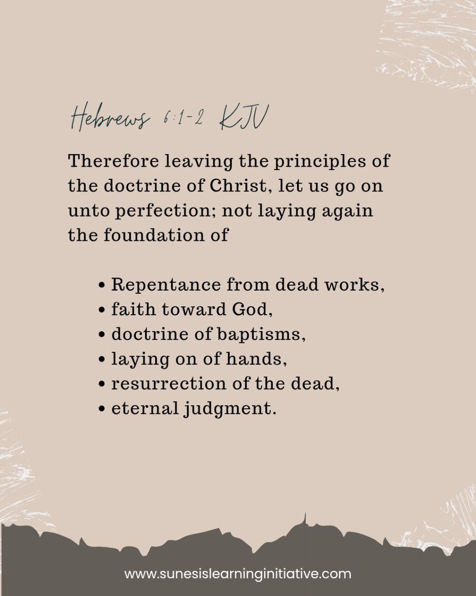 SunesisLearning's tweet image. Join us This Friday As our Man of God, Tchr. Dr. Solomon Appiah expounds on Resurrection from the Dead, a Foundational Teaching of the Doctrine of Christ.

#SunesisTeachingSeminar
#SunesisLearning
#resurrection