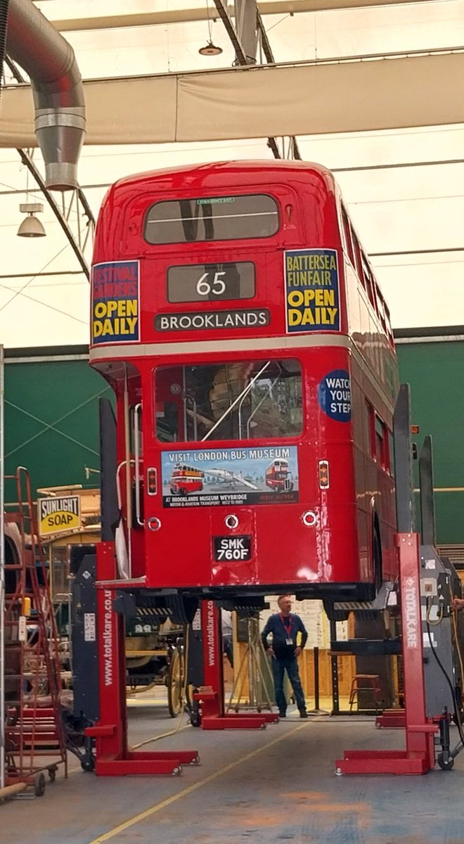 Routemaster buses 
Now my previous job