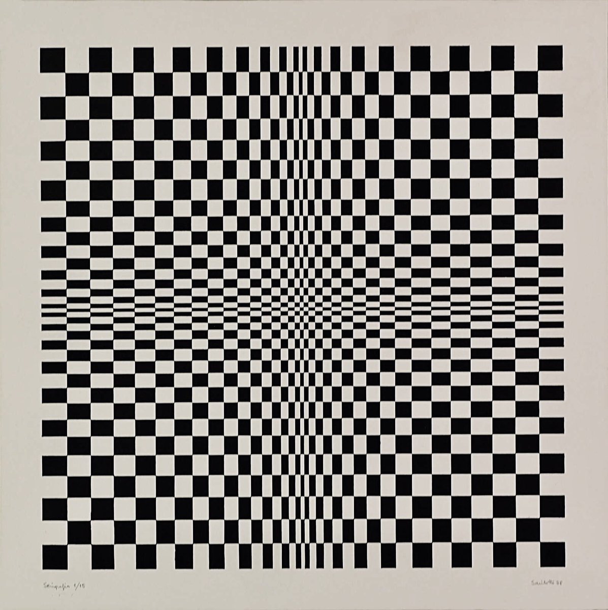 Luiz Sacilotto, Untitled. 1978.
