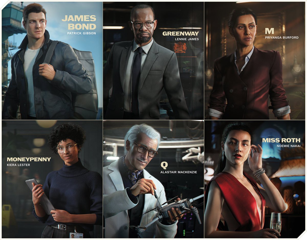 ExpectingMrBond's tweet image. #007FirstLight – Behind every mission, a story.
✨ Meet the cast &amp;amp; the characters bringing it to life!