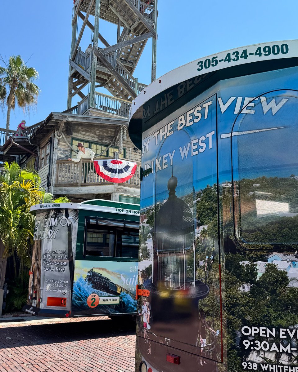 Key West has stories around every corner and the Conch Tour Train helps you discover them all. From shipwreck legends to historic neighborhoods, we love showing you the sights. Thanks to @ melissanewman for riding with us.
bit.ly/4drlPmB