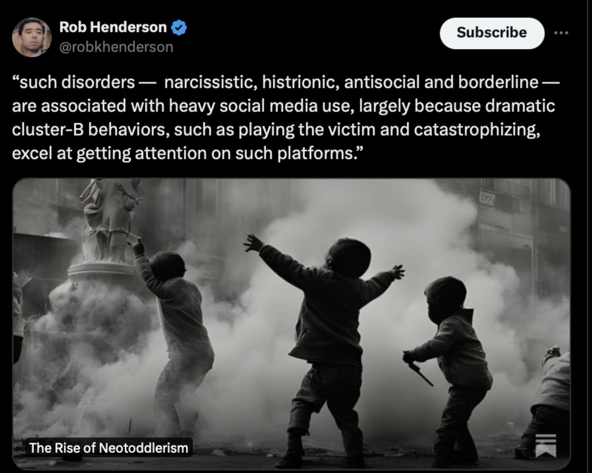 ..more on the 'medicalisation of life' . The rise of neotoddlerism.