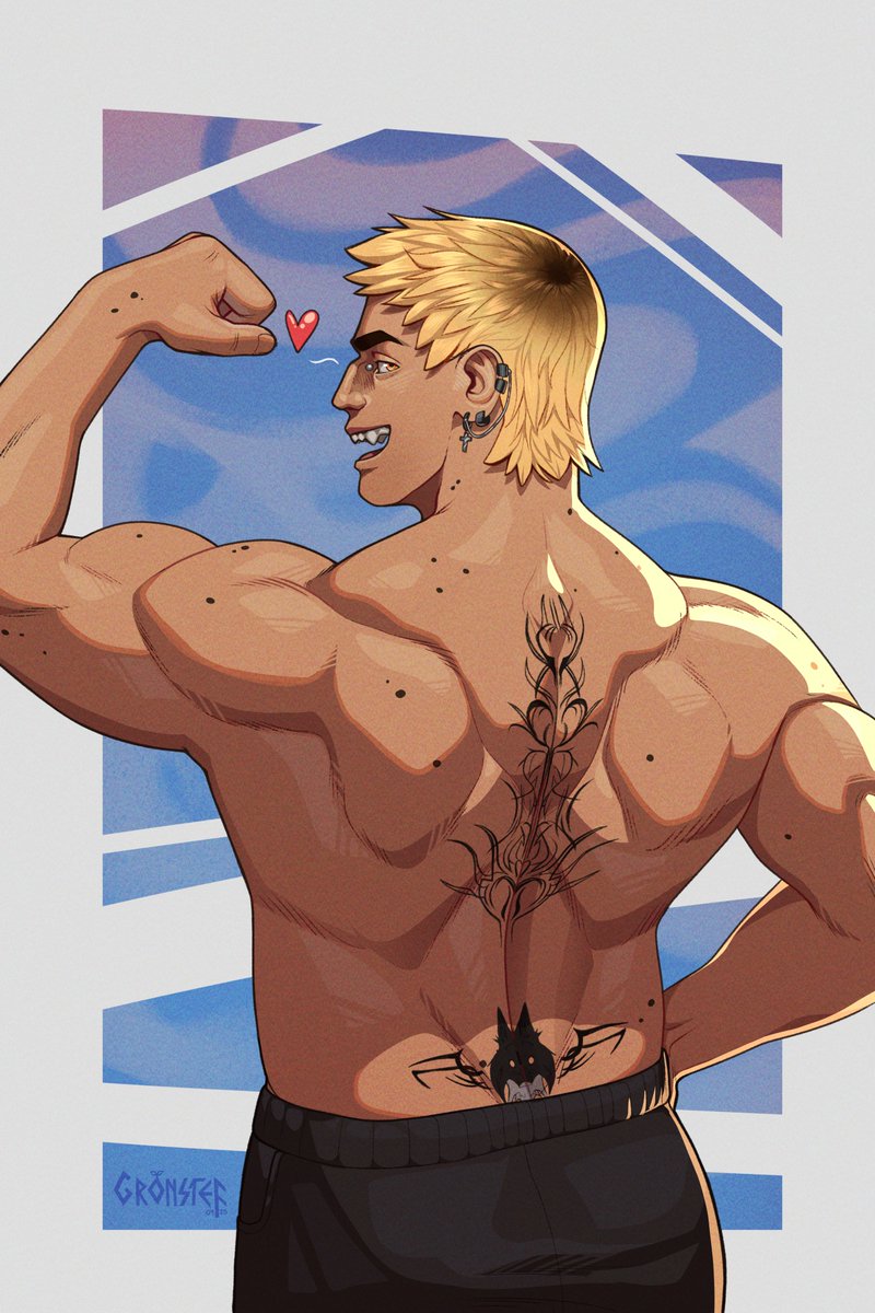 Flexin'
Finished piece worked for: <a href="/demifiendz/">Abel 🐯 @ everyone associates peter griffin w/ me</a> !