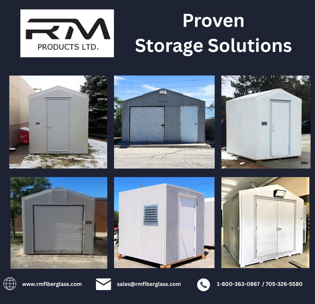 RMProductsLtd's tweet image. Your Storage, Our Priority: Solutions You Can Count On
rmfiberglass.com    sales@rmfiberglass.com
#rmfiberglass #StorageSolutions #ModularConstruction #StorageMadeEasy