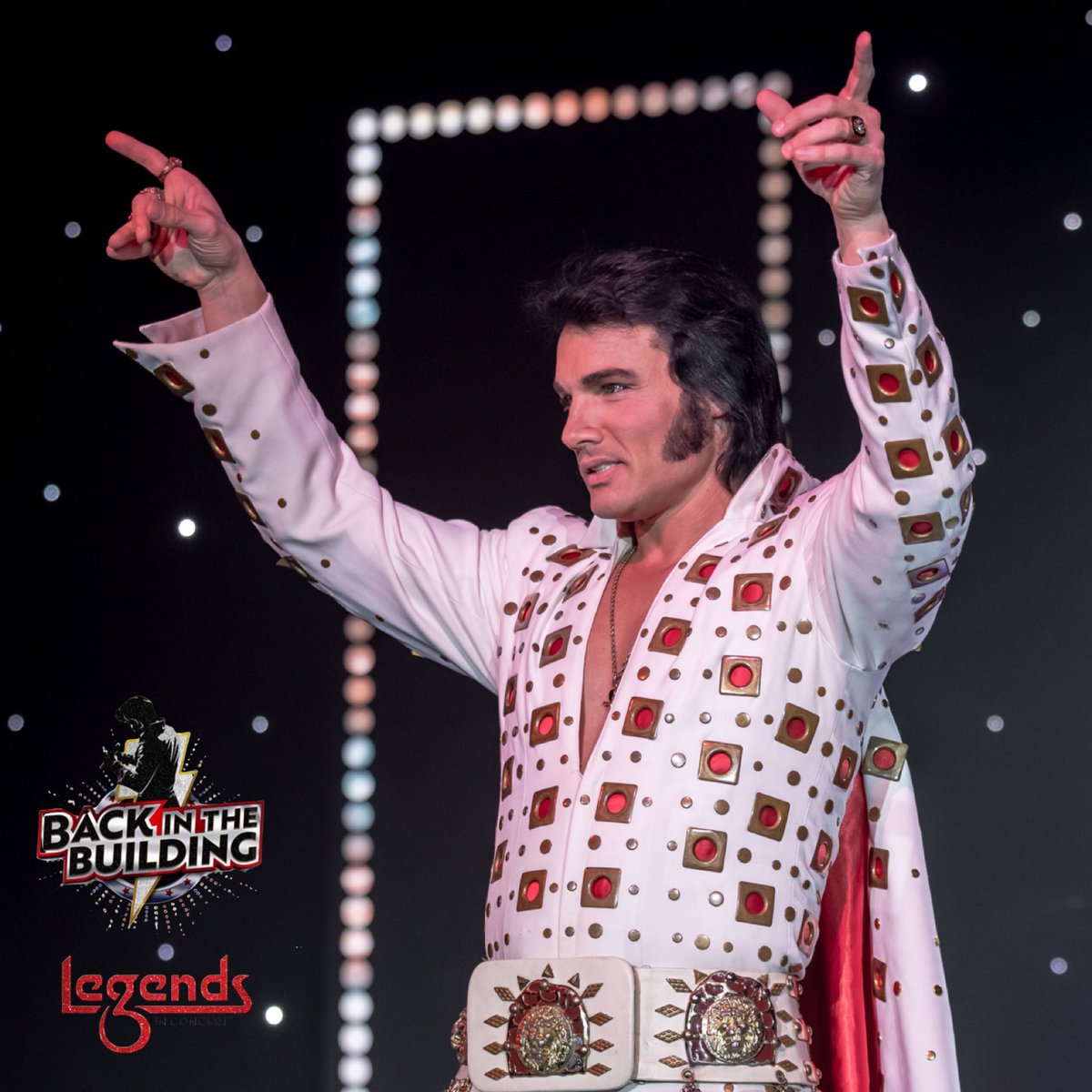 Back in the Building — The Ultimate Elvis Celebration presented by <a href="/LegendsConcert/">Legends In Concert</a>  

Get your tickets now! 🎫 ⚡️ legendsinconcert.com

📸 Leo Days  

📍 <a href="/AbiConvCenter/">Abilene Convention Center</a> @abileneauditorium 9/12
📍 <a href="/wagnernoel_pac/">Wagner Noël</a> @97goldfm 9/13 
📍 @buddyhollyhall <a href="/visitlubbock/">visitlubbock</a> 9/14