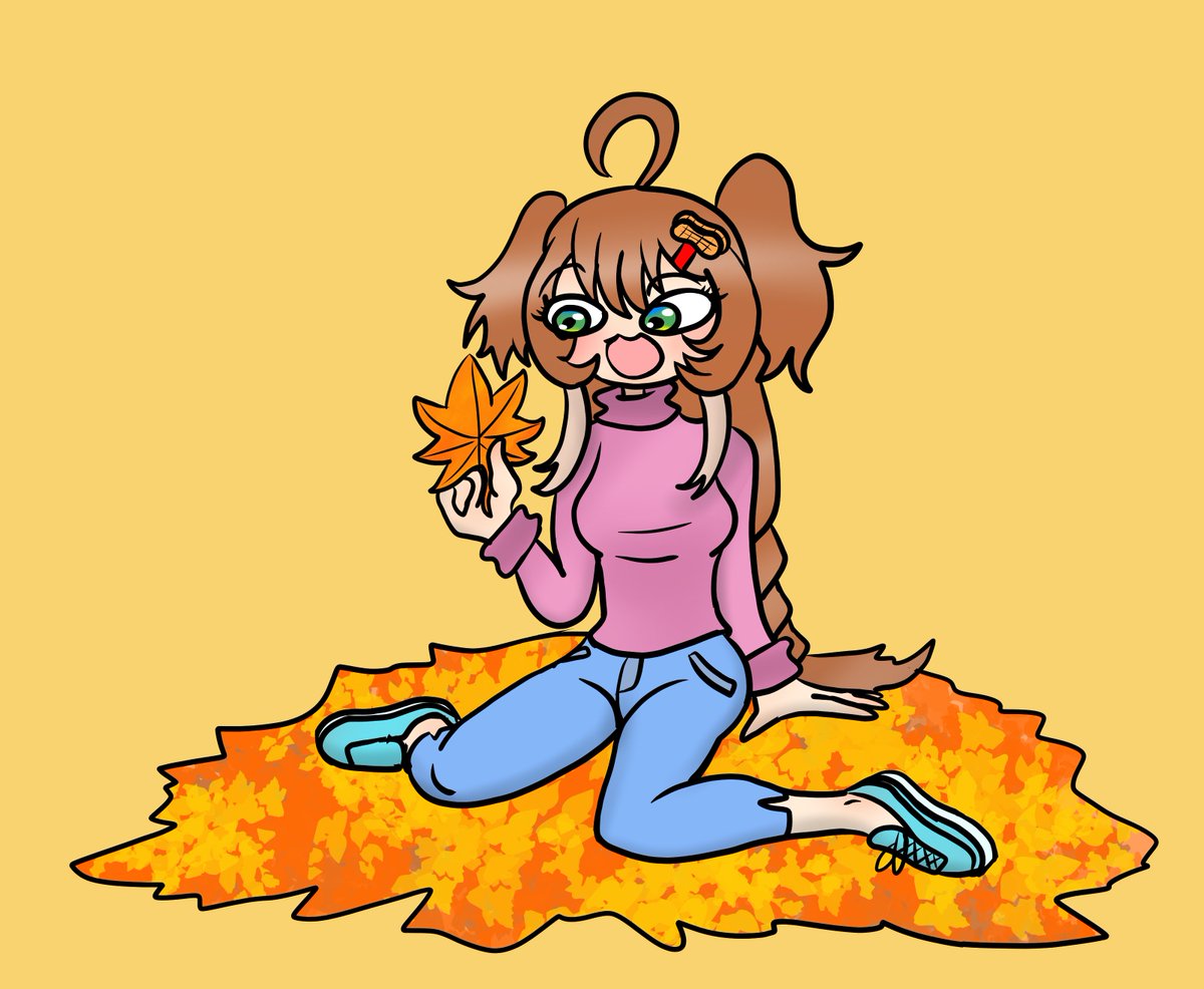 Autumn ready for the maru. 
Love ya sweet bean