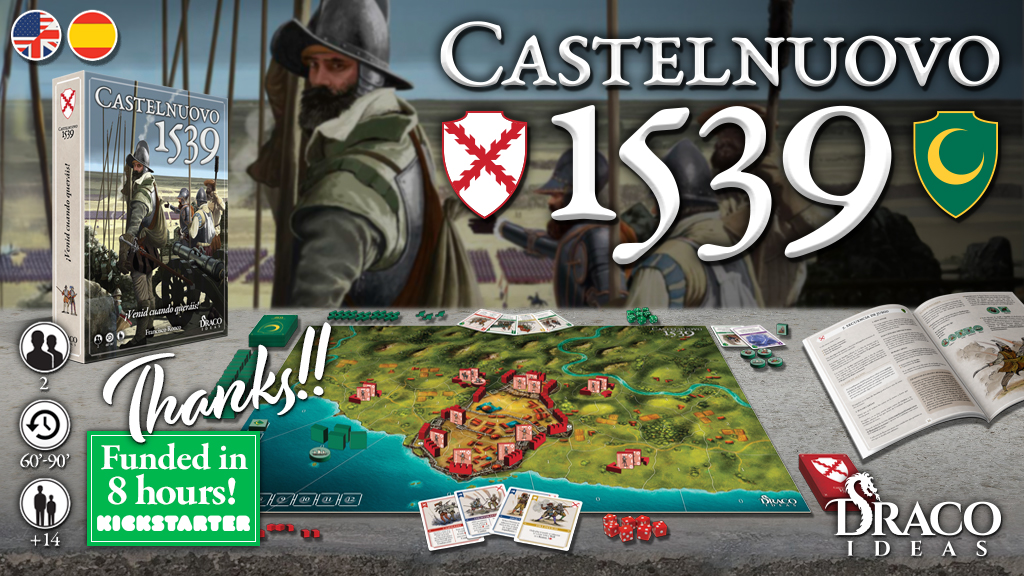 👉 Want to know the status of the Castelnuovo 1539 crowdfunding?
👌 We'll tell you all about it in the project update:
kickstarter.com/projects/draco…
All files sent to printer!

#Boardgames
#Wargames