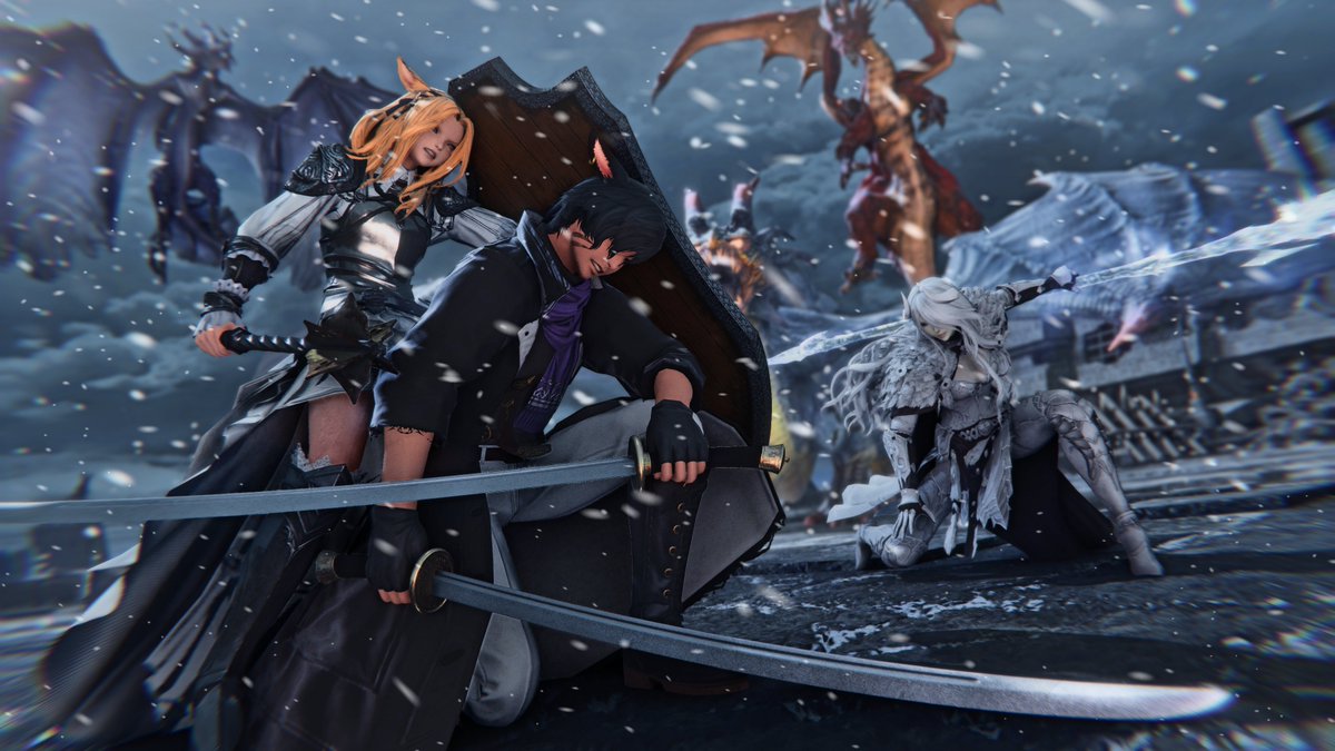 Fated Encounter - The Warrior(s) of Light vs The Dragon Princess