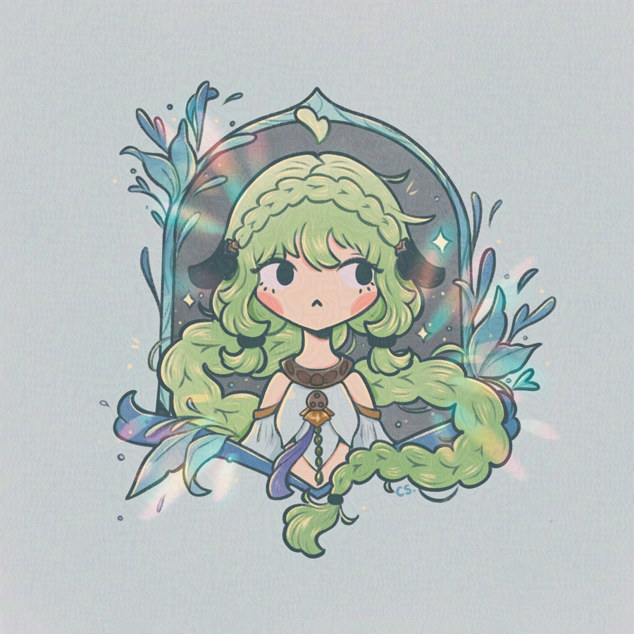 Airona fan art from Blue Protocol Star Resonance! 

I've been playing the closed beta and had to include some rainbows inspired from all the pretty lens flare effects in the game! 

Can't wait till full release! ^^

#StarResonance #StarResonanceSummerFest