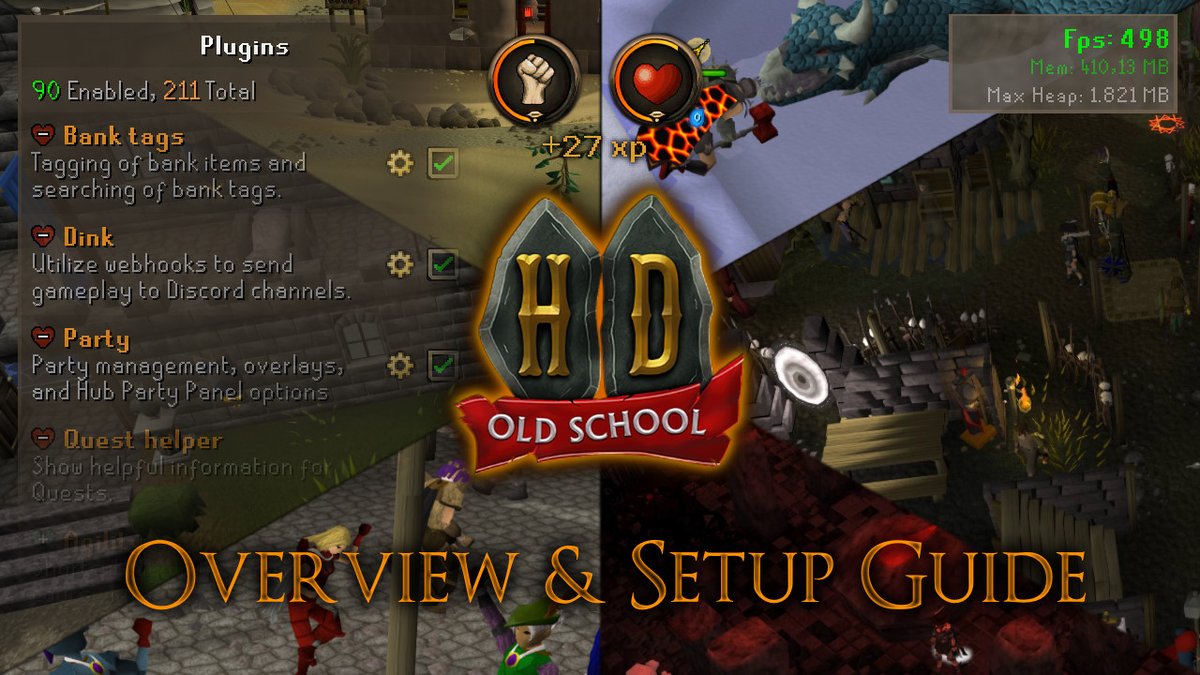 We have made a brief video that shows an overview &amp; setup of the client, including graphics settings and plugin configurations. This video will give new users an idea of what HDOS has to offer.

Video: youtube.com/watch?v=qzw3DK…