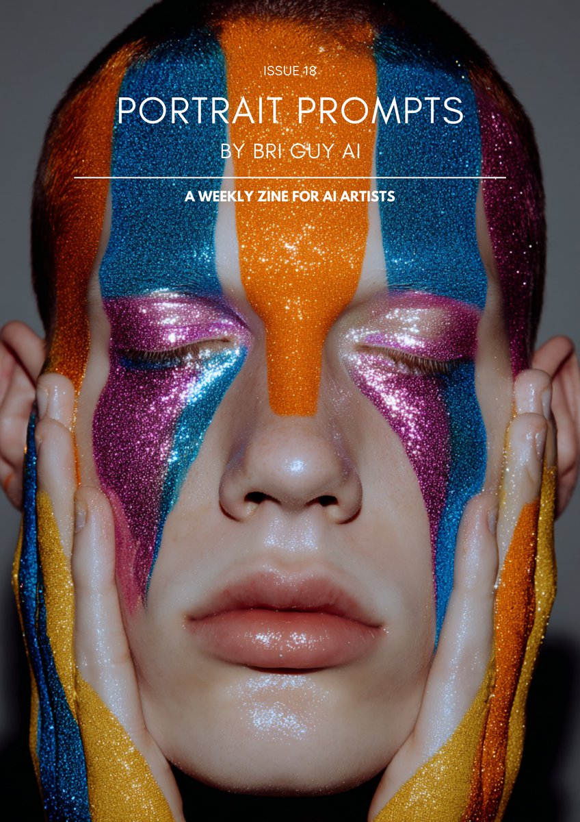 Well, the only way to make up for being late is getting the next one out early. 

So here is Issue 18 of Portrait Prompts.

Inside you'll find 12 prompts around the themes of:

• Monsters (hooray, I'm back in that mode)
• Kicks (could this be a girl gang preview)
• Moodboard