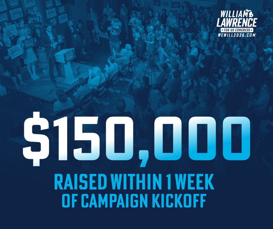 NEWS: Thanks to you, we raised $150,000 in our first week! We've got momentum, but it's going to take even more than this to beat the billionaires. Chip in at the link in my bio. Thank you again!