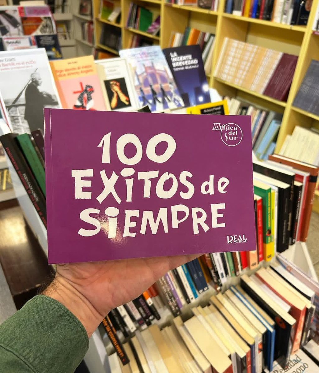 Música del Sur: 100 éxitos de siempre, vol. 1, línea melódica y acordes 
Célebres melodías, boleros, canciones brasileñas, francesas, españolas, italianas, mexicanas, ritmos tropicales, tangos y valses 

Aquí lo tienes 👉 elargonauta.com/partituras-y-e… 

#ElArgonauta #Libros #Música