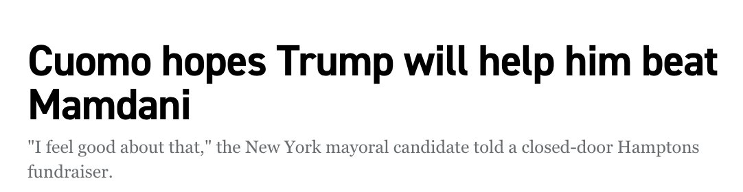 Sunrise Movement 🌅 (@sunrisemvmt) on Twitter photo .<a href="/ZohranKMamdani/">Zohran Kwame Mamdani</a> is the only candidate who will stand up to Donald Trump's authoritarianism and protect the people of New York City.
Cuomo and Adams will sell out our communities for power. .<a href="/ZohranKMamdani/">Zohran Kwame Mamdani</a> is the only candidate who will stand up to Donald Trump's authoritarianism and protect the people of New York City.
Cuomo and Adams will sell out our communities for power.