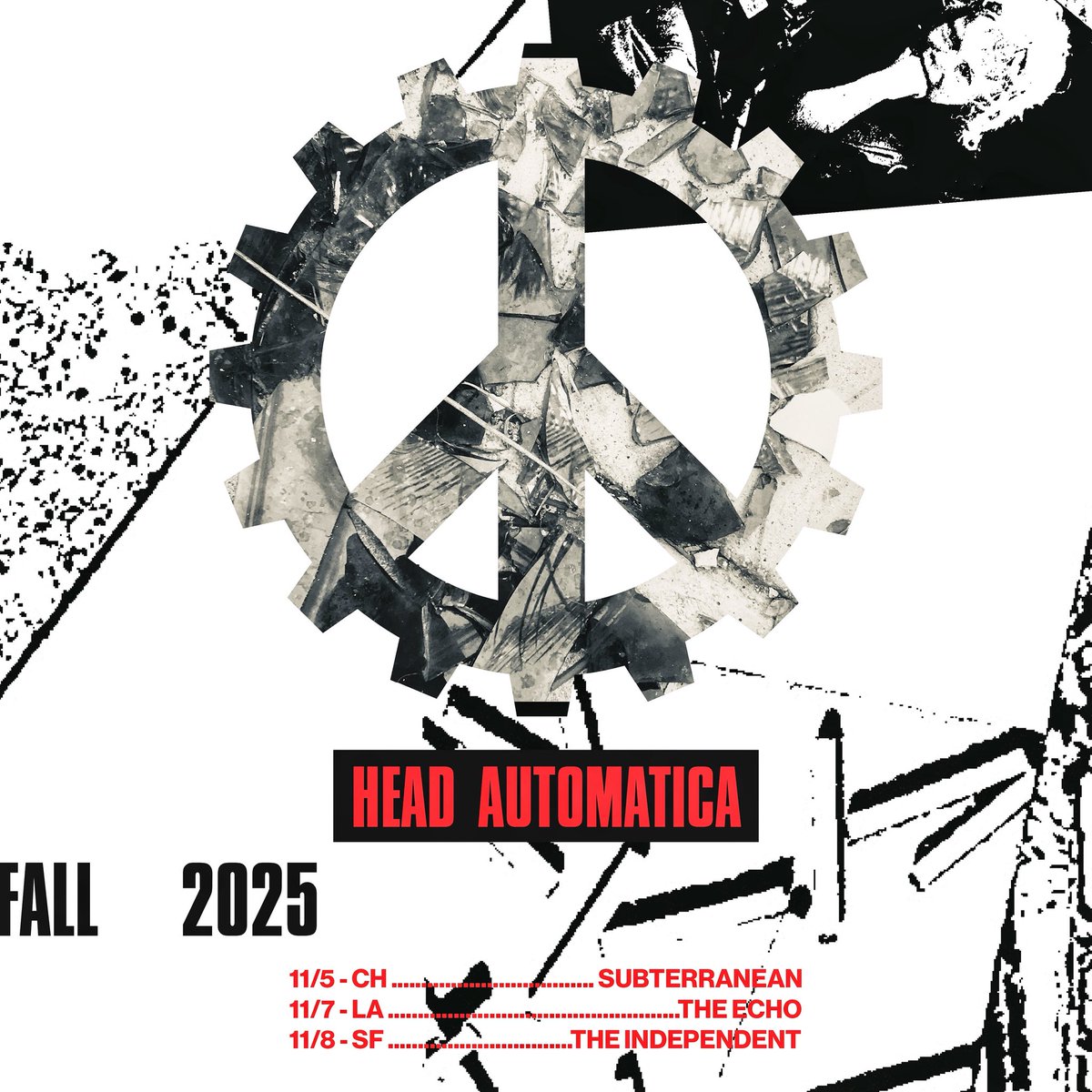 JOIN US: 

Nov 5th: Chicago <a href="/subtchicago/">Subterranean</a> 
Nov 7th: Los Angeles <a href="/TheEchoLA/">The Echo + Echoplex</a> 
Nov 8th: San Francisco <a href="/indysf/">The Independent</a> 

Joined by special guests: 

<a href="/replicantmusic/">REPLICANT</a> in Chicago
<a href="/Mz_Neon_/">Mz Neon</a> in LA
System Exclusive in SF
<a href="/coreyduffel/">Corey Duffel</a> will be DJing in SF as well.

#headautomatica #annulment