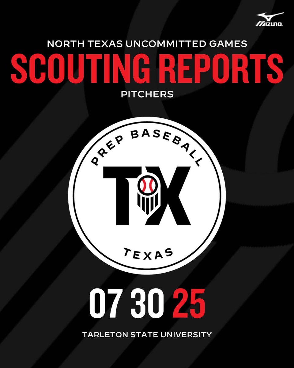 𝐍𝐨𝐫𝐭𝐡 𝐓𝐞𝐱𝐚𝐬 𝐔𝐧𝐜𝐨𝐦𝐦𝐢𝐭𝐭𝐞𝐝 𝐆𝐚𝐦𝐞𝐬: 𝐏𝐢𝐭𝐜𝐡𝐞𝐫 𝐀𝐧𝐚𝐥𝐲𝐬𝐢𝐬 ✍️

Scouting reports on every pitcher from the North Texas Uncommitted Games, along with a Top-4️⃣ ranking of the day's top performers.👇

🔗: loom.ly/UHKL8xo