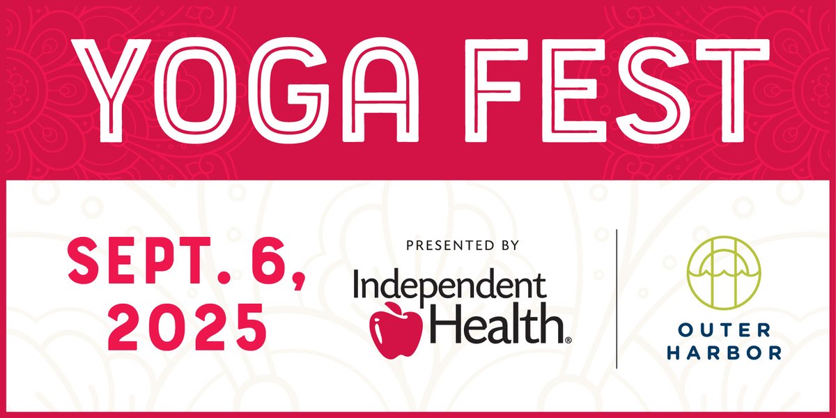 Join us at Wilkeson Pointe this Saturday, September 6th from 8am-12pm for Yoga Fest presented by #independenthealth

Tickets are $15 and proceeds will support the Fitness for Kids Challenge.

Tix: tixr.com/e/154712
