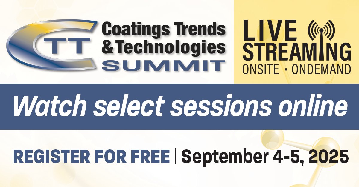 Can't make it to the #CTTSummit? Live Streaming requires no travel or financial commitments - just log in and learn!

Watch the Keynote + sessions from the Replacement Technologies, Optimizing Your Operations, and Additive Advancement tracks. Register now: brnw.ch/21wVrHR