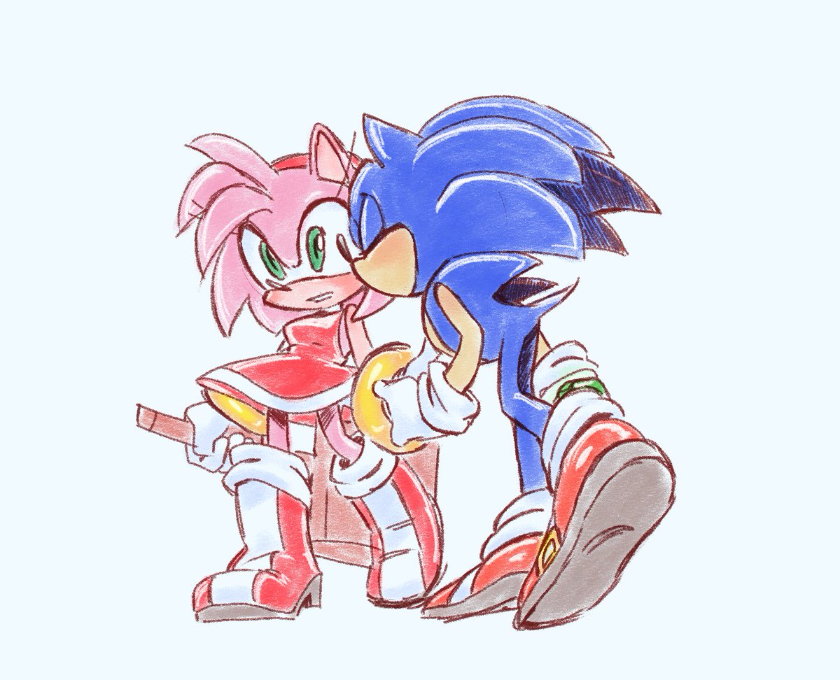 #AmyRose #SonicTheHedgehog #Sonamy
