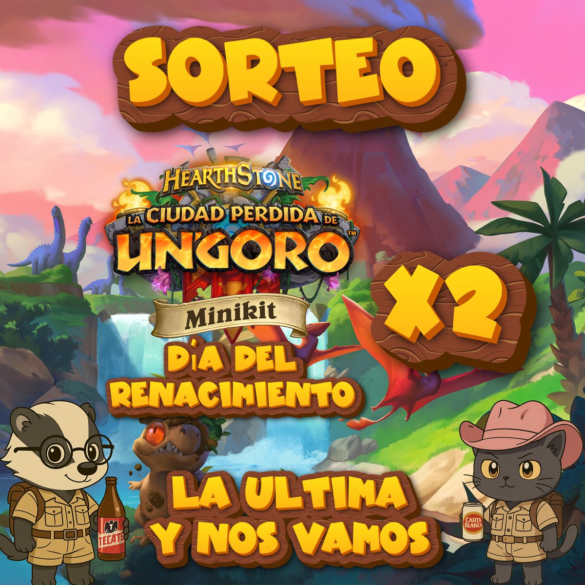 Hoy en el mejor #Podcat sobre #Hearthstone

La última y nos vamos🐱🎙🦝🍻

Gracias a <a href="/PlayHSLATAM/">Hearthstone LATAM</a> tenemos…

🔥Sorteo de 2 mini kits del #DíaDelRenacimiento 🔥

Participa:

-🔁 y ❤️

-Seguirme aquí y en twitch.tv/elgatoradio

-Menciona a tu amigo más huevón

-Estar en el sorteo