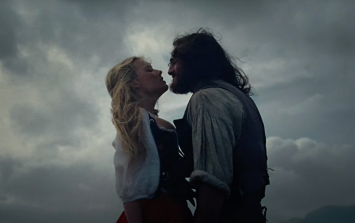 Variety's tweet image. Margot Robbie and Jacob Elordi seduce each other in the erotic first trailer for Emerald Fennell's #WutheringHeights, in theaters Valentine's Day 2026.
Watch the trailer here: variety.com/2025/film/news…