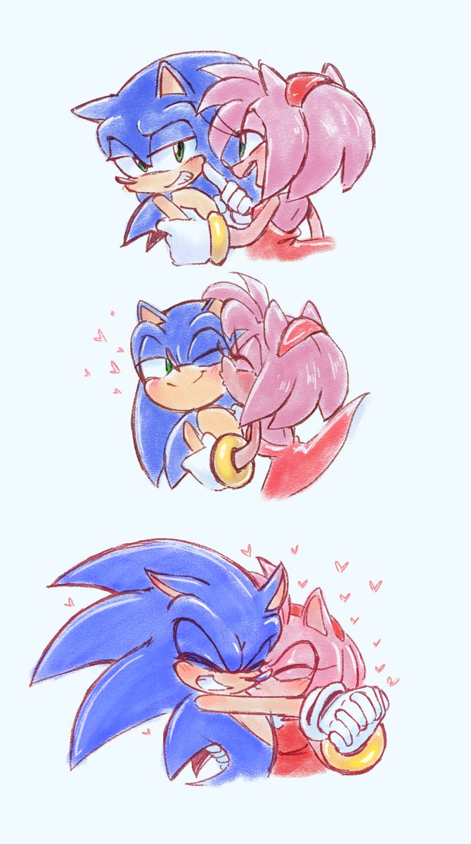 #AmyRose #SonicTheHedgehog #Sonamy