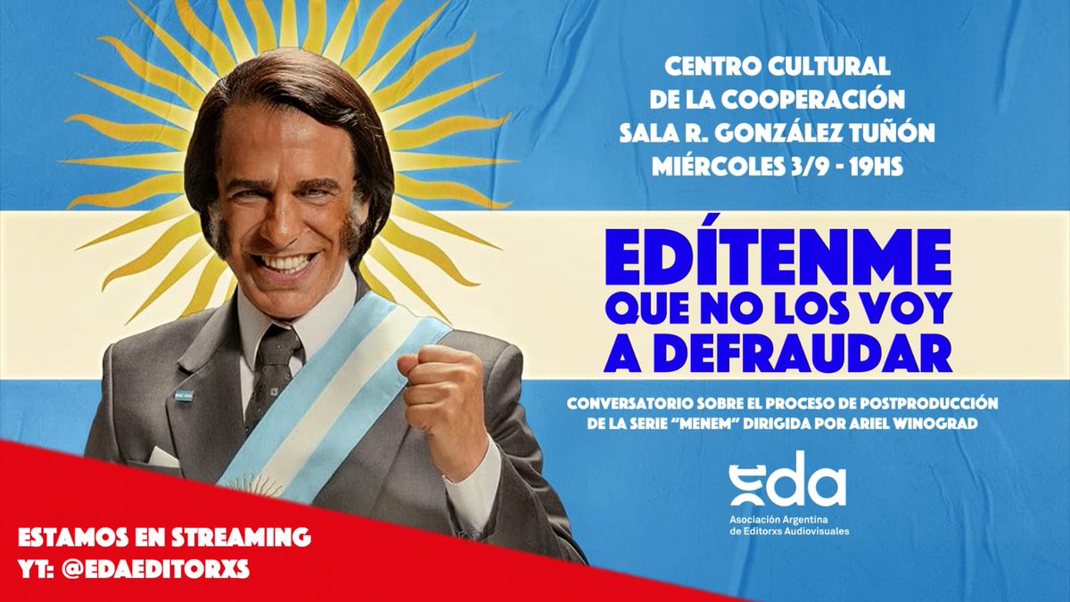 Es ahora y podes verla acá👇
youtube.com/live/qyyI3wRTE…