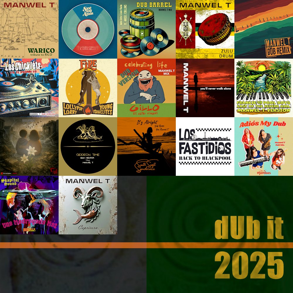 dUb it 2025 manwelt.com #reggae #dub #rockers #dubwise #remix #version #instrumental #flute #horns #roots #rootsreggae #ska #rocksteady #melodica