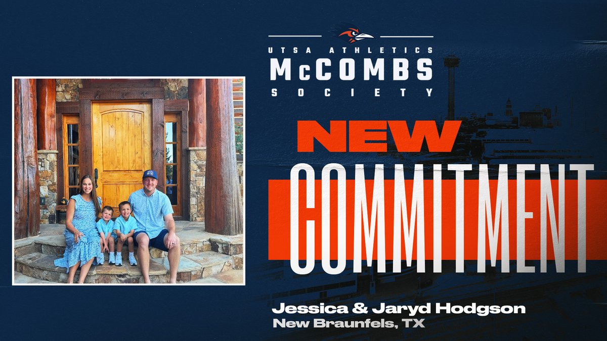 UTSARAF's tweet image. Today we recognize Jessica &amp;amp; Jaryd Hodgson!⭐️

As proud UTSA letterwinners 🏐⚾️, their commitment to the Baseball Development Center reflects their passion for shaping the future of Roadrunner Athletics.

Thank you for making a lasting impact! 💙🧡
#BirdsUp🤙