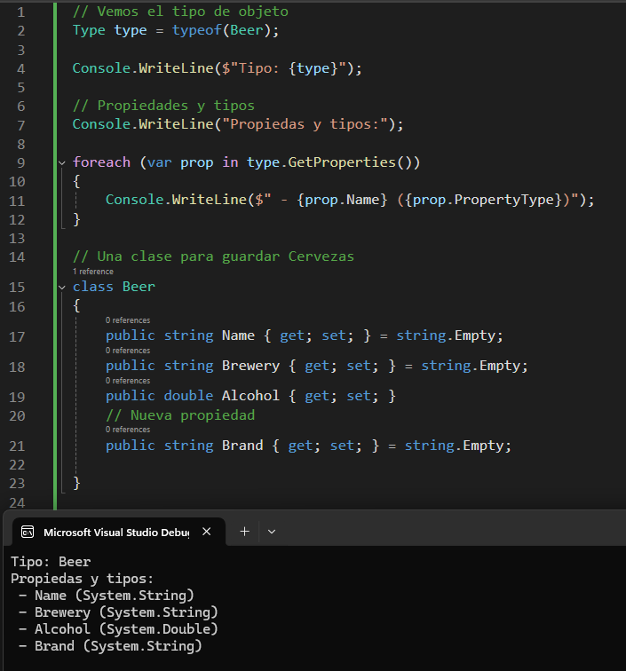powerhdeleon's tweet photo. Un tema no tan conocido por Devs es la Reflection. Reflection es la capacidad que tienen los lenguajes de programación para observarse a sí mismos. 

Esto es util para hacer validaciones dinámicas, metaprogramación, y es una de las bases de cómo funcionan los ORMs. https://t.co/9DaZFHFEqc