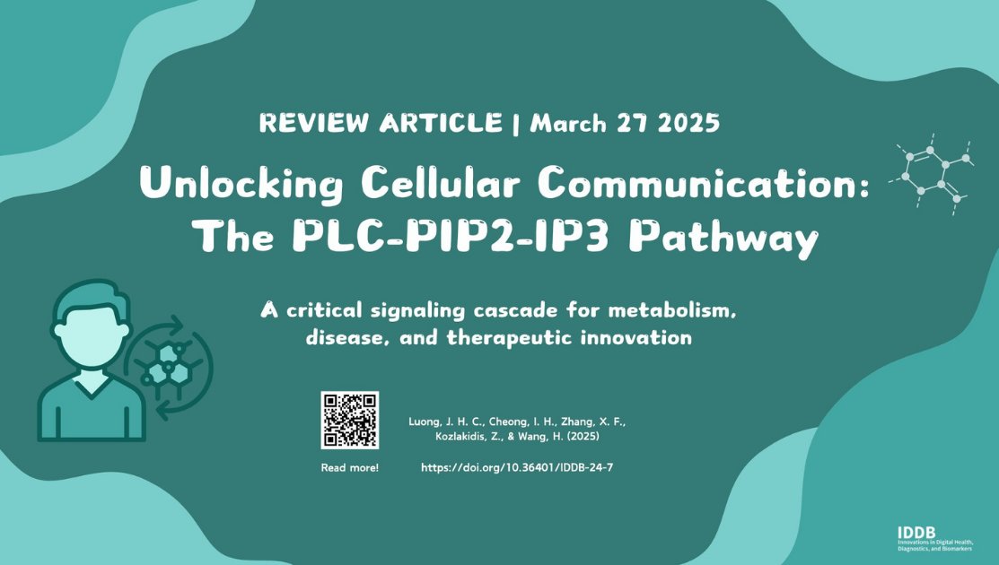In #IDDB review article, Cheong et al. explore "Structure and Roles of PLC, PIP2, and IP3 in Metabolism and Disease: A Systematic Review" #metabolism #isozymes doi.org/10.36401/IDDB-…