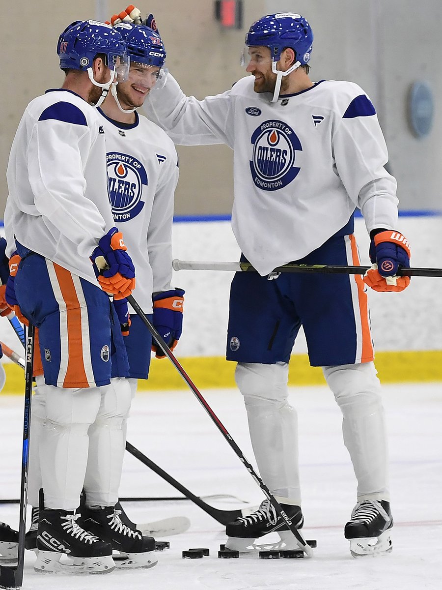 A few more additions to the #Oilers skate squad today 📈