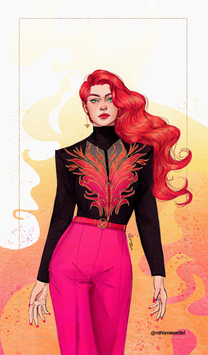 nthomasartist's tweet image. Jean Grey - Phoenix

Last picture I did of her was a bit softer, so I wanted to go with some more glam, some drama (our girl can do it all)

#JeanGrey     #Phoenix #xmen    #XSpoilers