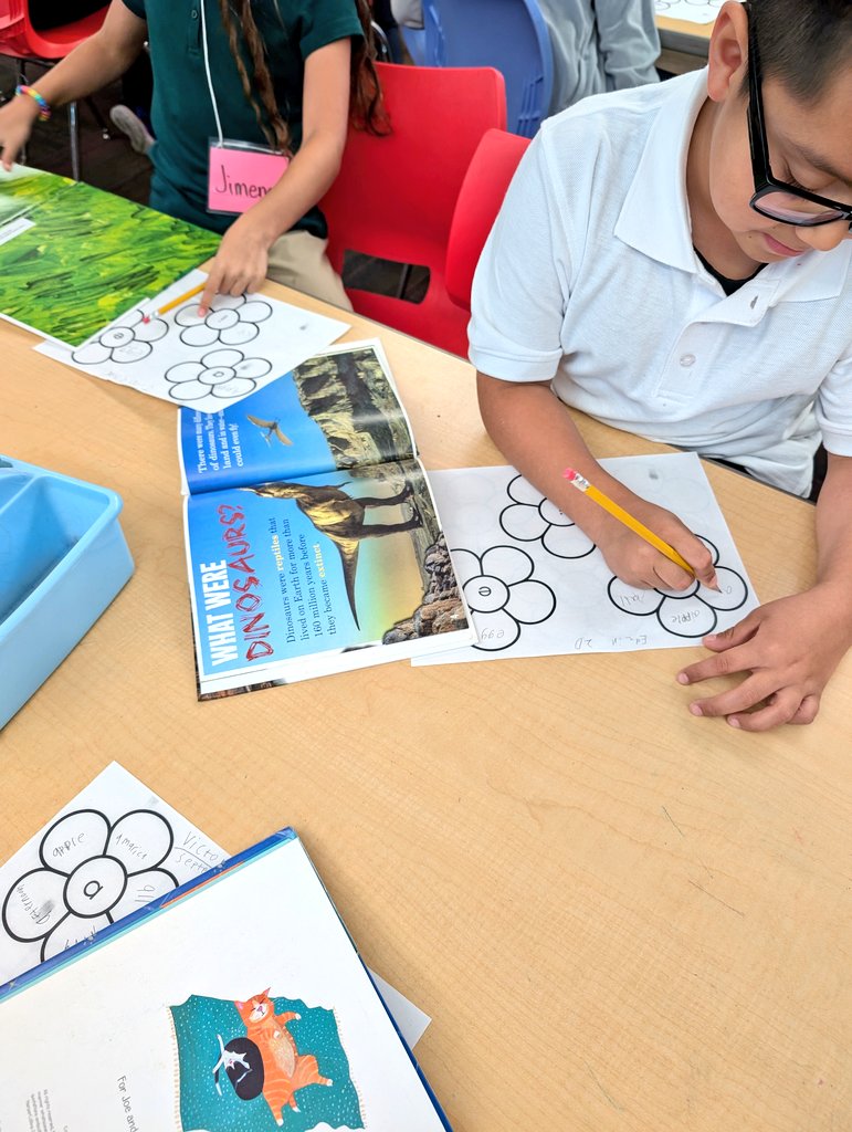 MsPatelLibrary's tweet image. Second graders had a blast playing "I Spy" with their library books! They hunted for words starting with vowels, turning reading time into a fun, vowel-filled adventure. 🔎📖 @CasaViewES @DISD_Libraries @baverticalteam