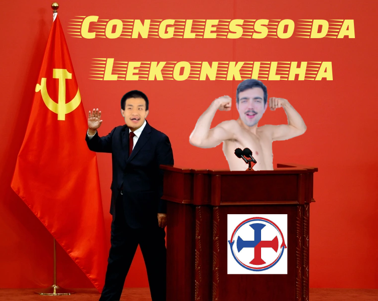 Mim têle ADN poltuguês, pois descendo dilectamente de D. Afonso Henliques! Meus antepassados lutalam pela independência de Poltugale e fizelam de Poltugale um país eulopeu e blanco, como eu! Pol isso, vou fazêle o maiole disculso de semple! LEKONKILHA! ✌️💪🇨🇳🇵🇹