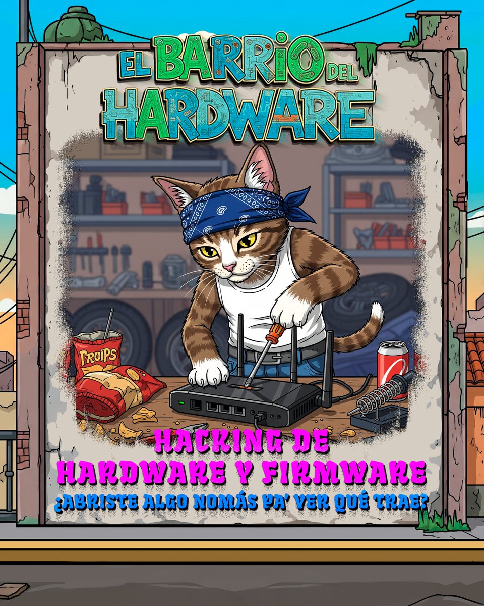 electronicats's tweet image. 👀 👉 ¿Eres de los que desarmaban todo nomás pa’ ver qué traía dentro?
Entonces el Barrio del Hardware es tu lugar. 🔧💻
Trae tu curiosidad, tu ñerada electrónica y cae a las charlas más rudas de BUGCON 2025. 🚀
📍 CDMX Style
🎙️ Barrio del Hardware @ BUGCON 2025
Inscribe tu…