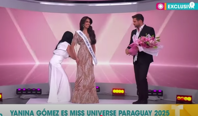 Laura_Manantial's tweet photo. Aqui la Nueva Miss Universo Paraguay 2025 que salio de un casting 🙄(Promociones Gloria) nuevamente en su poder. https://t.co/JJ6zfBrBvq