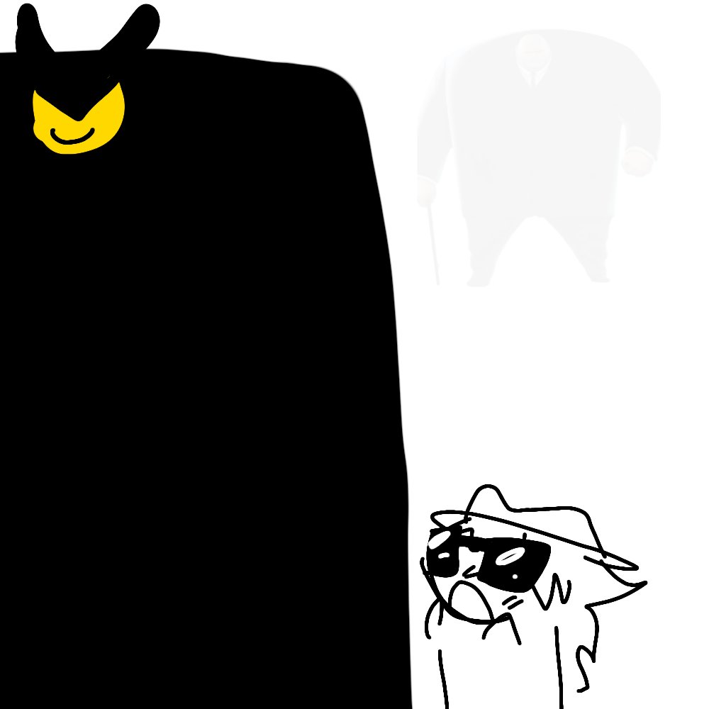 i am a doublefedora artist this is mu art