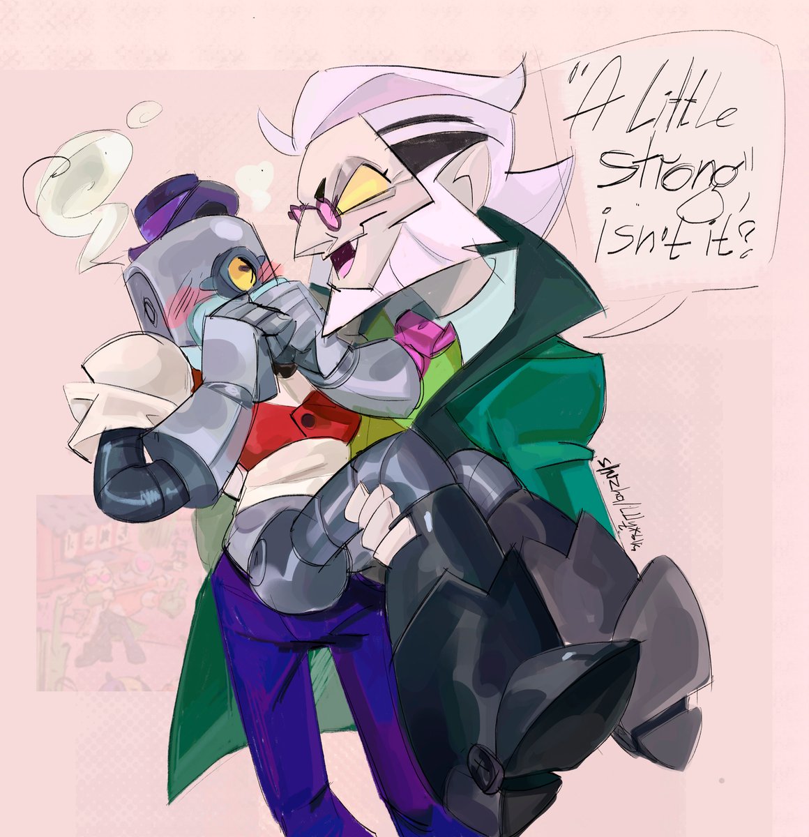 Shuzha007's tweet image. Now I am sure that he can lift such a heavy weight.😵‍💫