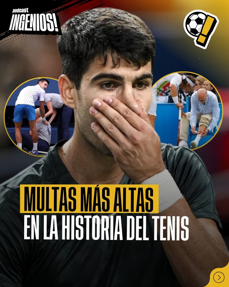 🎾💸 Las MULTAS más caras en la historia del tenis 💥

👉 Fognini, Djokovic, Kyrgios, Serena y más nombres TOP aparecen en esta lista donde los errores y la polémica salieron más caros que una final perdida.

👀 Abrimos hilo...