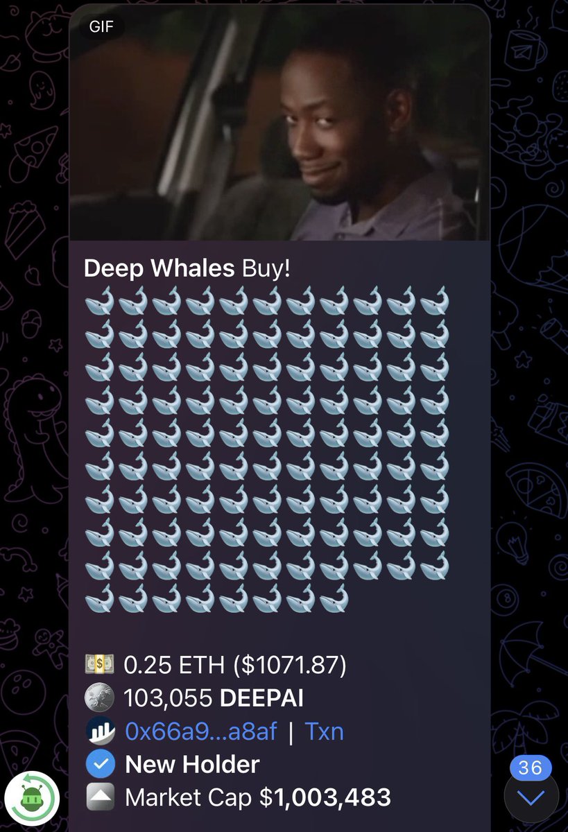 hearts4marky's tweet image. While others chase hype, $DEEPAI builds. AI + meme + utility = the perfect recipe for the next breakout 💎
Always ready for the next move
#DeepBot #x1000gem #DeepBotPRO