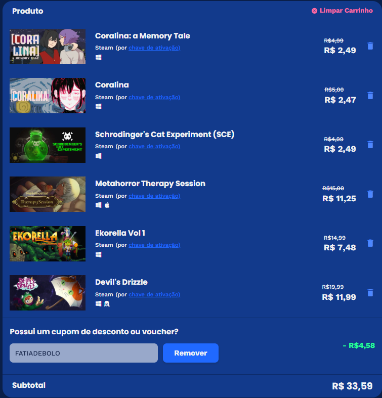 ZNT Productions (@zntprod) on Twitter photo GENTE? Nesse Anuuversário da <a href="/nuuvem/">Nuuvem.com</a> TODOS os nossos jogos estão em promoção! Mas querem saber de um segredinho? 👀 Usando o cupom FATIADEBOLO vocês podem aproveitar MAIS 12% de desconto, dá pra levar tudo por só 33 reais! ✨
Aproveitem AGORA aqui: bit.ly/4n6fRuI GENTE? Nesse Anuuversário da <a href="/nuuvem/">Nuuvem.com</a> TODOS os nossos jogos estão em promoção! Mas querem saber de um segredinho? 👀 Usando o cupom FATIADEBOLO vocês podem aproveitar MAIS 12% de desconto, dá pra levar tudo por só 33 reais! ✨
Aproveitem AGORA aqui: bit.ly/4n6fRuI