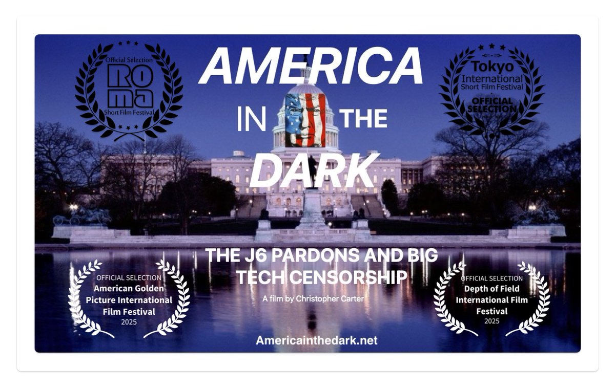 Amazing news! America In The Dark:  The J6 Pardons and Big Tech Censorship  was just selected by North Beach American Film Festival via FilmFreeway.com!
