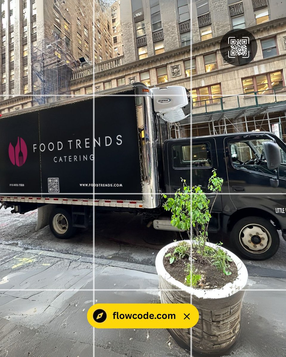 FoodTrendsCater's tweet image. We were thrilled to hear from our friends at @Flowcode that our truck made a surprise cameo — featuring their tech in action! Big thanks to the Flowcode team for snapping this pic and for being part of the fun. Swipe, scan, snack.
#FoodTrendsCatering #Flowcode #NYCEvents