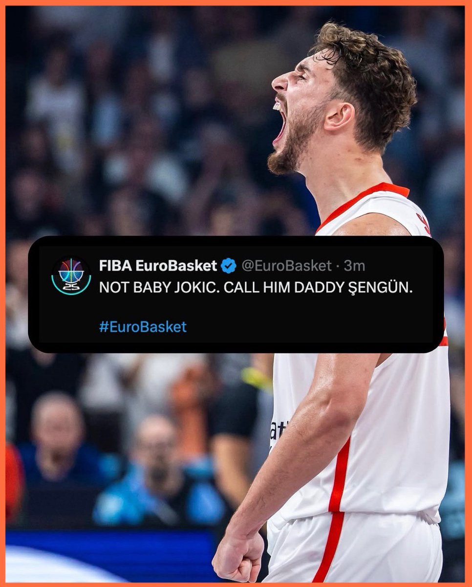 🇹🇷Şengün en mode patron ce soir!

•28 POINTS
•13 REBONDS
•8 PASSES D
•10 SUR 17 AU TIR

Performance XXL du Turque !👏🏻👏🏻
#FIBA #EuroBasket