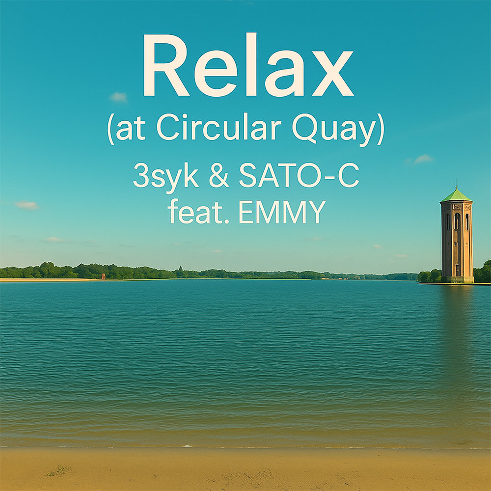 【アーティスト紹介情報更新】3syk &amp; SATO-Cさんの情報を更新。
8月29日リリースの2nd. シングル「Relax（at Circular Quay）」を掲載しました。
タイトル通り“リラックス”をテーマに据えたチルなハウスチューン。
是非ご覧ください！
spinart.jp/artists/
#チル #ハウス #EMMY #シングル
