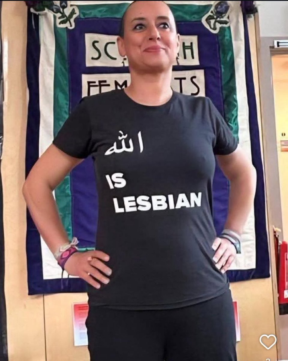 BrotherRasheed's tweet image. Morocco today: Two and a half years in prison and a $5,000 fine for Ibtissam Lashgar—just for wearing a t-shirt that says “Allah is lesbian!” Makes you wonder: what would the sentence have been if it had said “Muhammad was gay”?