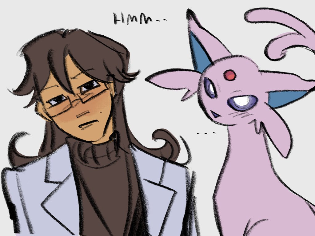 "phases in.. :3 hirose with either chansey or espeon? :3333" -&gt;

YEAAAH YES YES!!! tumblr rq this time, but man i love these two together think it's awesome

#tetroblue
daroamines.straw.page